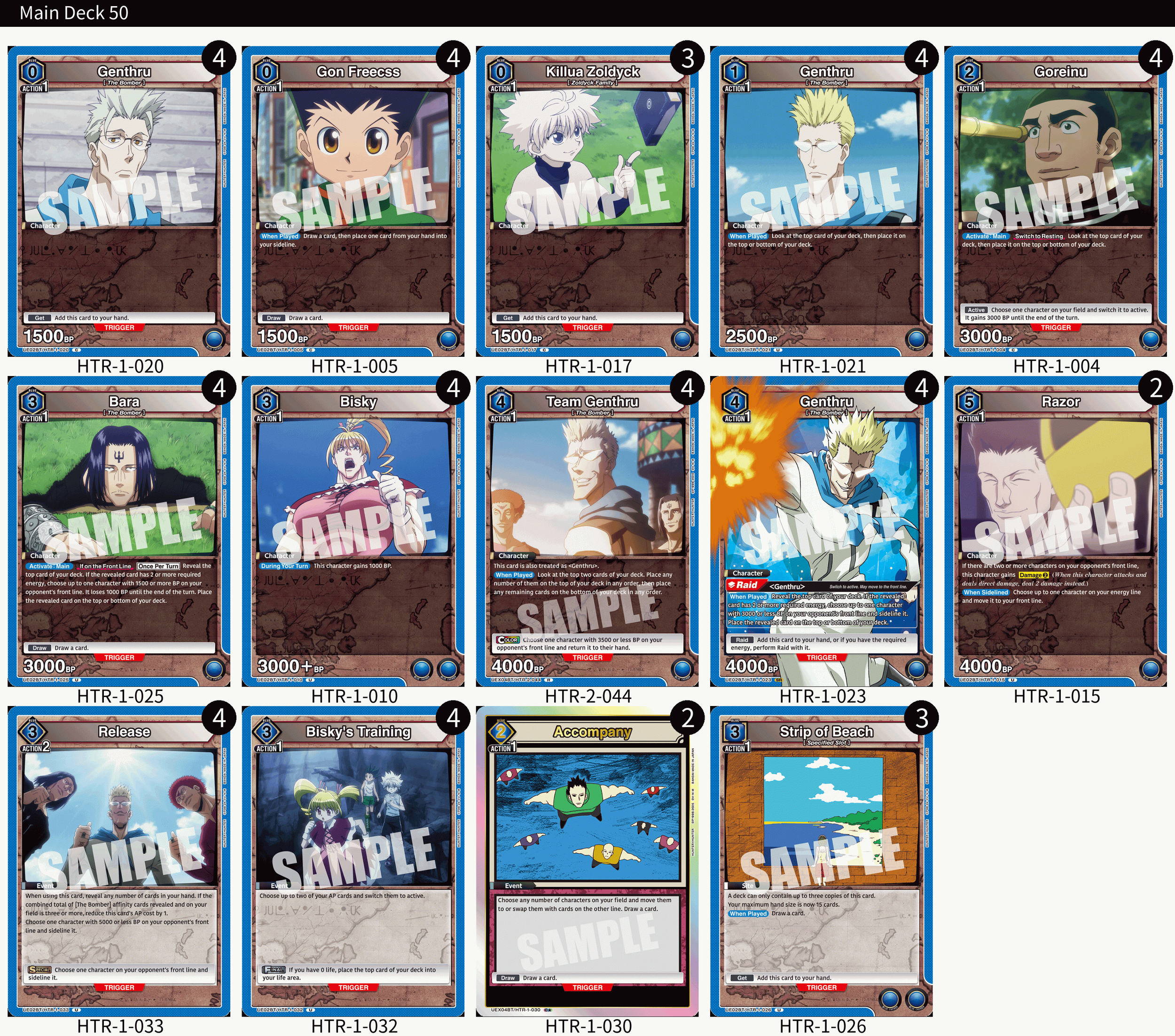 UNION ARENA: Every Hunter x Hunter Vol. 2 Deck, Ranked — Joseph UNION ARENA: Every Hunter x Hunter Vol. 2 Deck, Ranked — Joseph